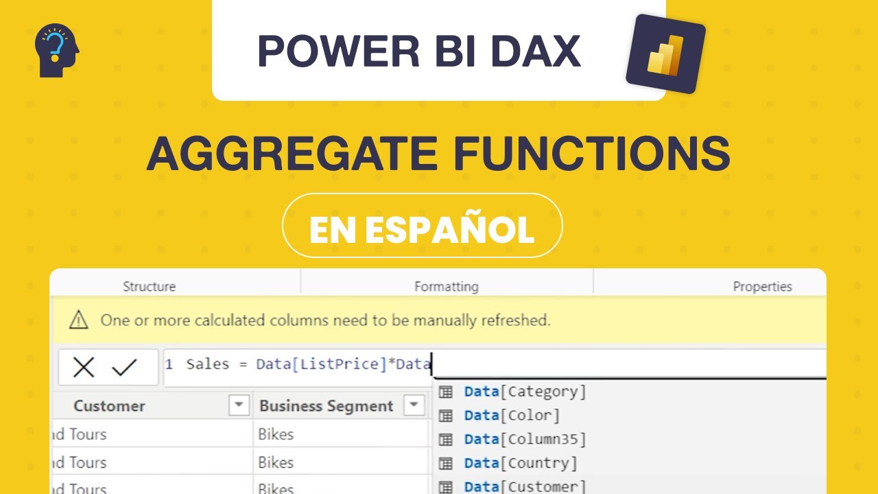 Domina las Funciones DAX en Power BI: Agregaci&oacute;n Explicada (Parte 1)