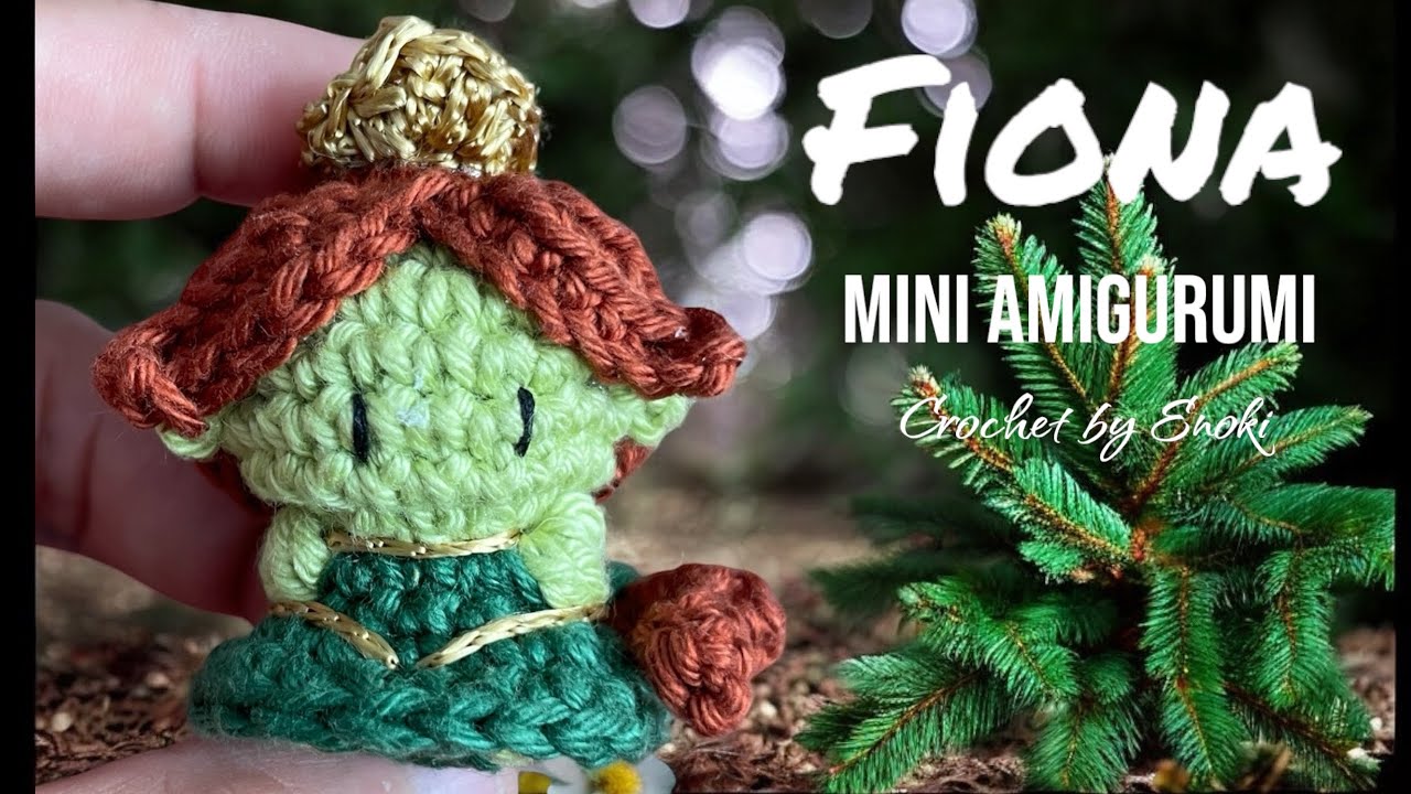 FIONA amigurumi a crochet - la versión más tierna y rápida de tejer