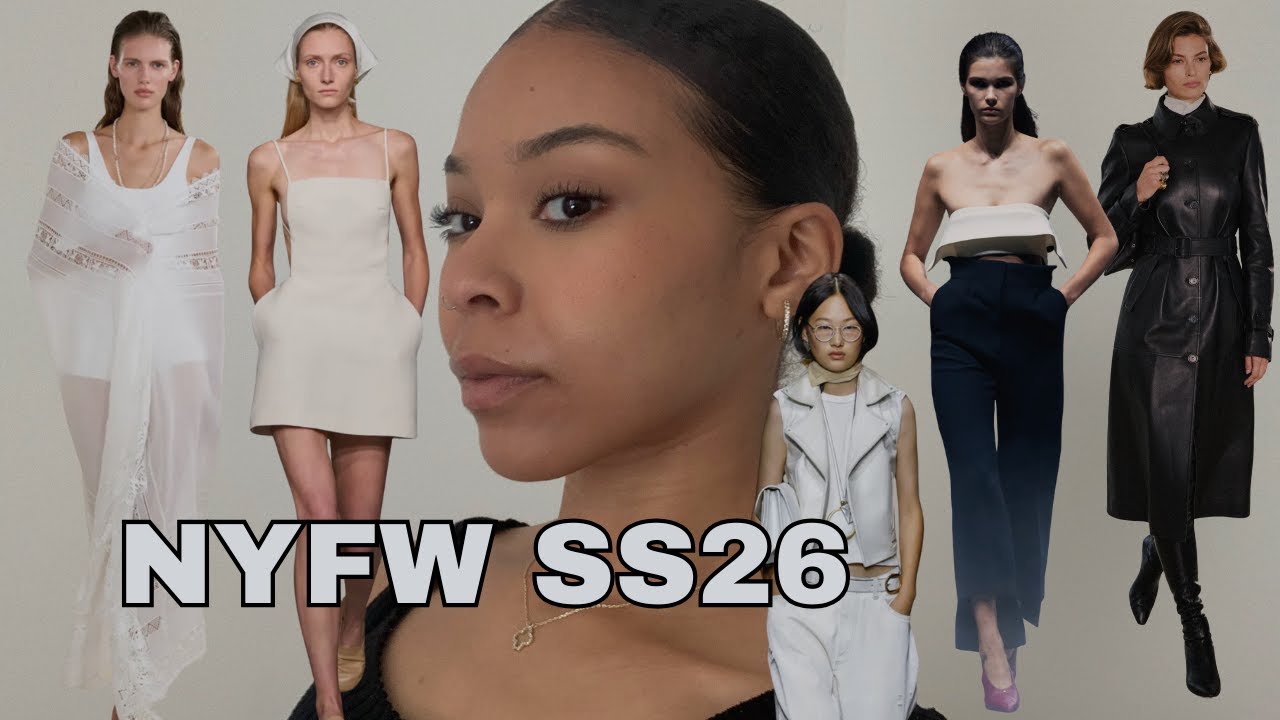 Reacting to New York Fashion Week (while taking my braids down) | Coach, Calvin Klein, and more!