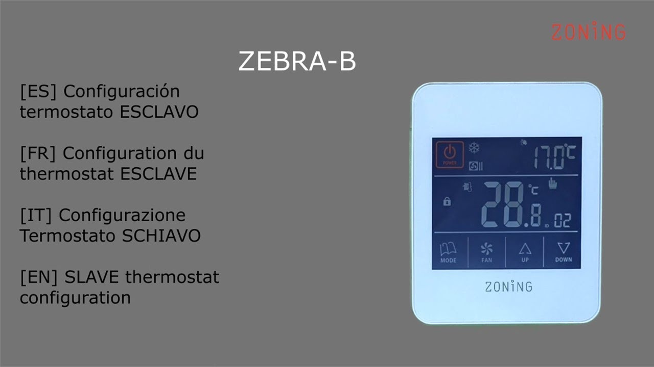ZEBRA SLAVE INITIAL SETUP