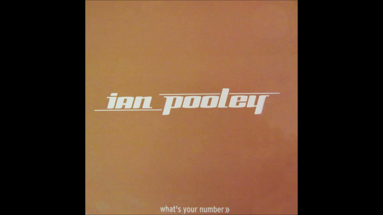 Ian Pooley - What's Your Number (Radio Edit)