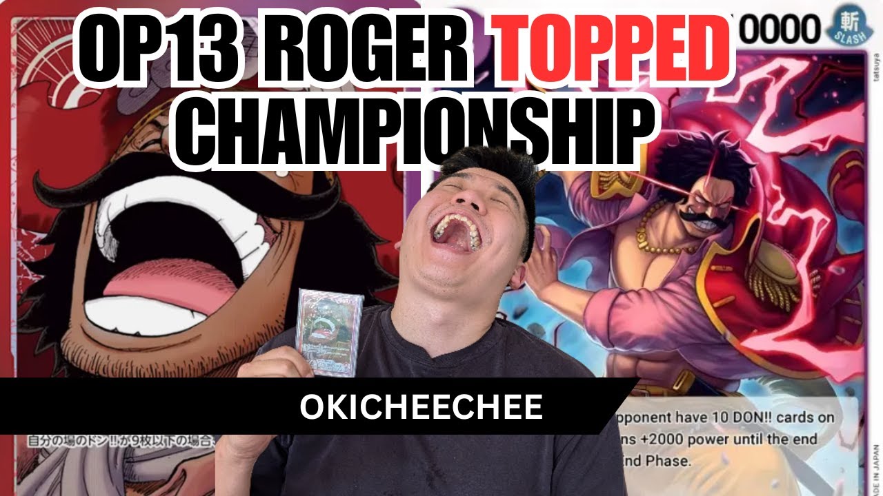 OP13 | He Topped A CHAMPIONSHIP With Roger And This Is How He Did It