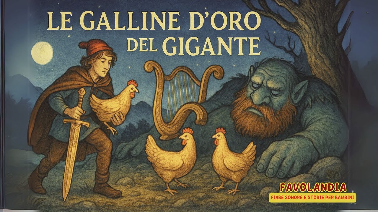 LE GALLINE D'ORO DEL GIGANTE - Fiaba tradizionale svedese