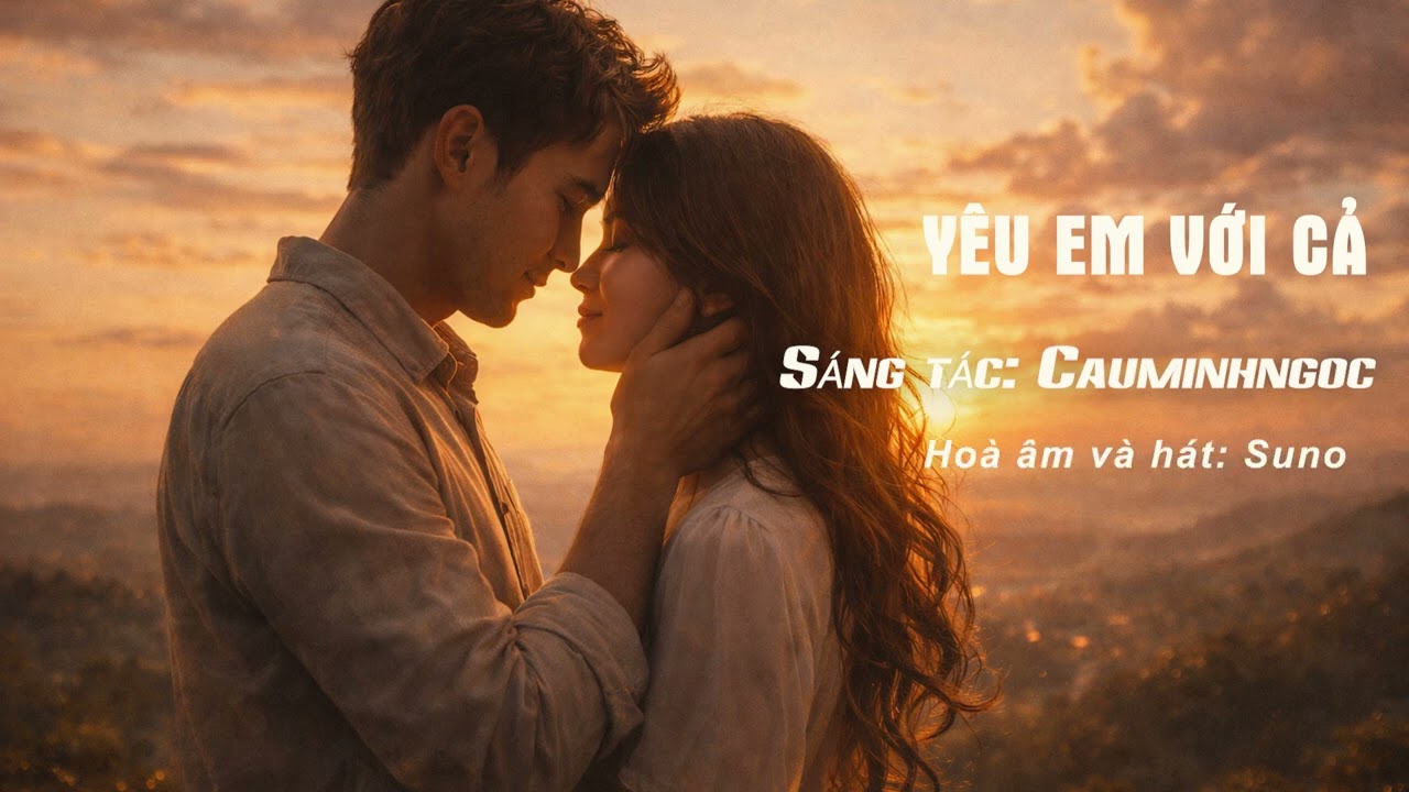 YÊU EM VỚI CẢ (Karaoke). Phiên bản 2026