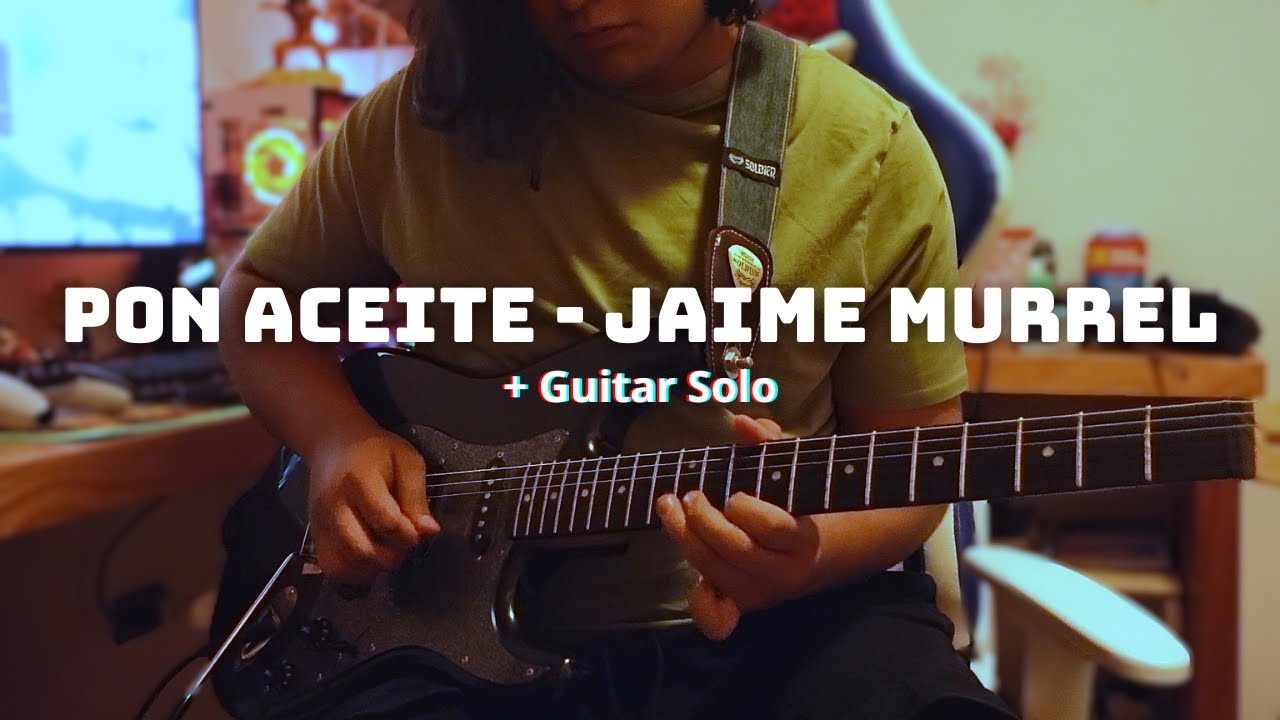 Pon aceite en mi vida | Guitar Cover + Solo | Cifrado | Gustavo Manqui