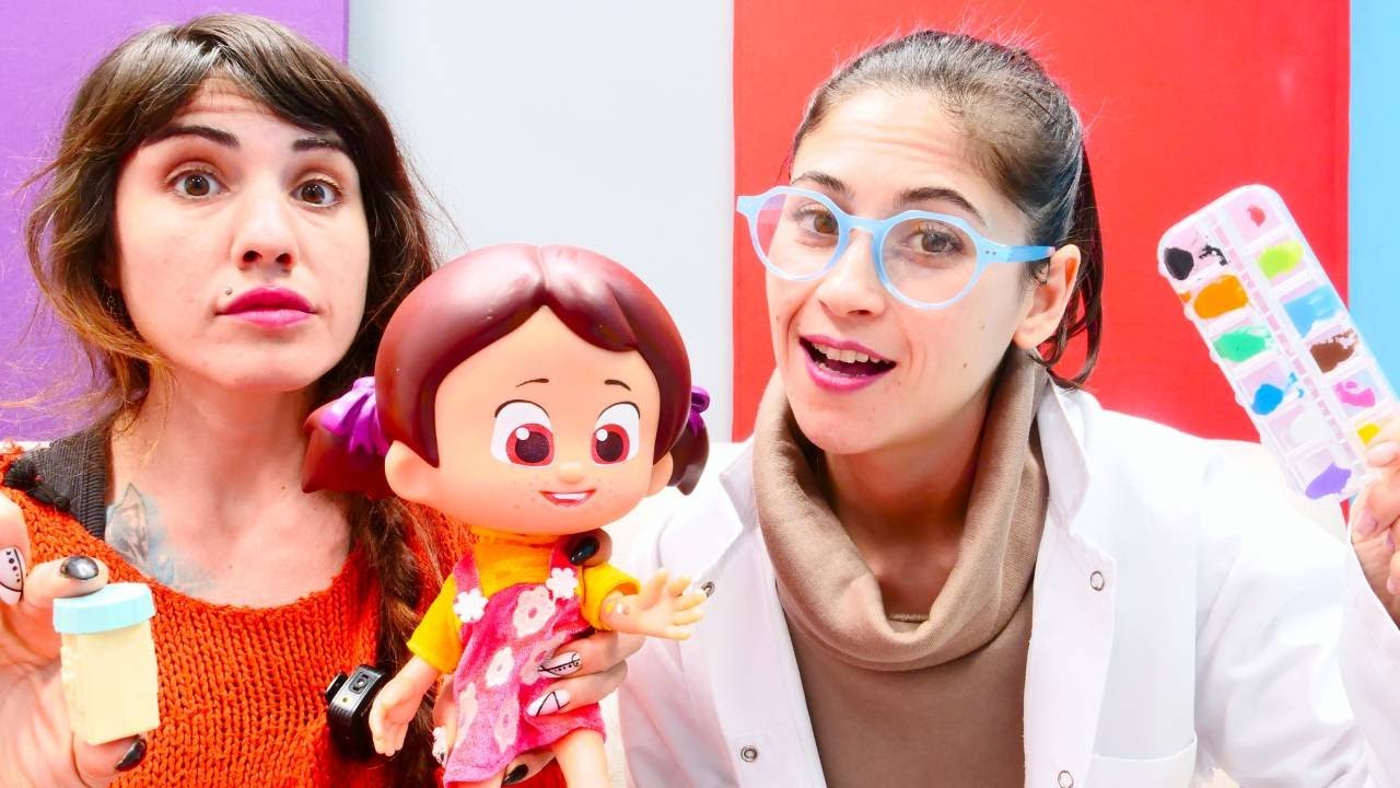Ayşe ve Ümit ile çocuk videoları! Doktor Ayşe Niloya'ya alerji testi yapıyor!