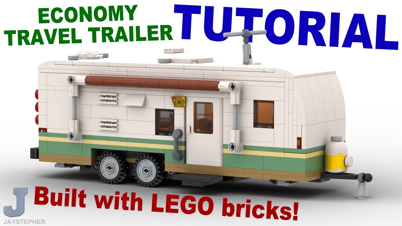 How To Build A LEGO Economy Sized Travel Trailer Tutorial