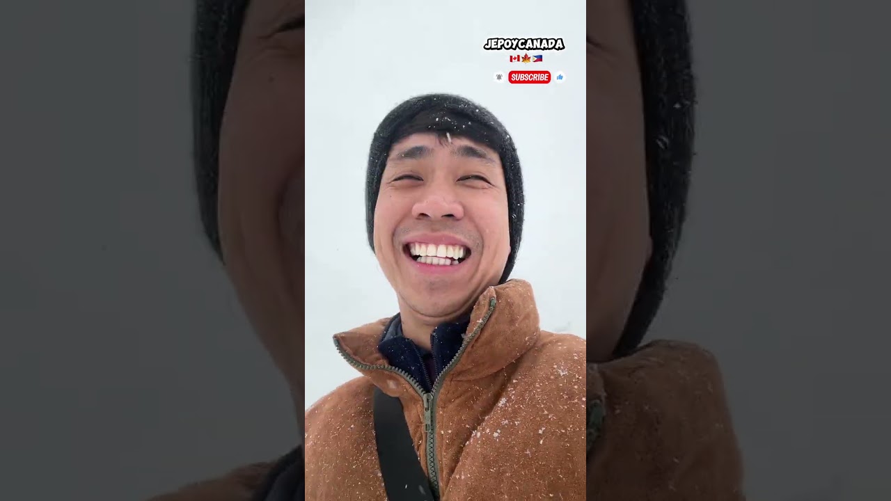 Snow storm dito sa canada