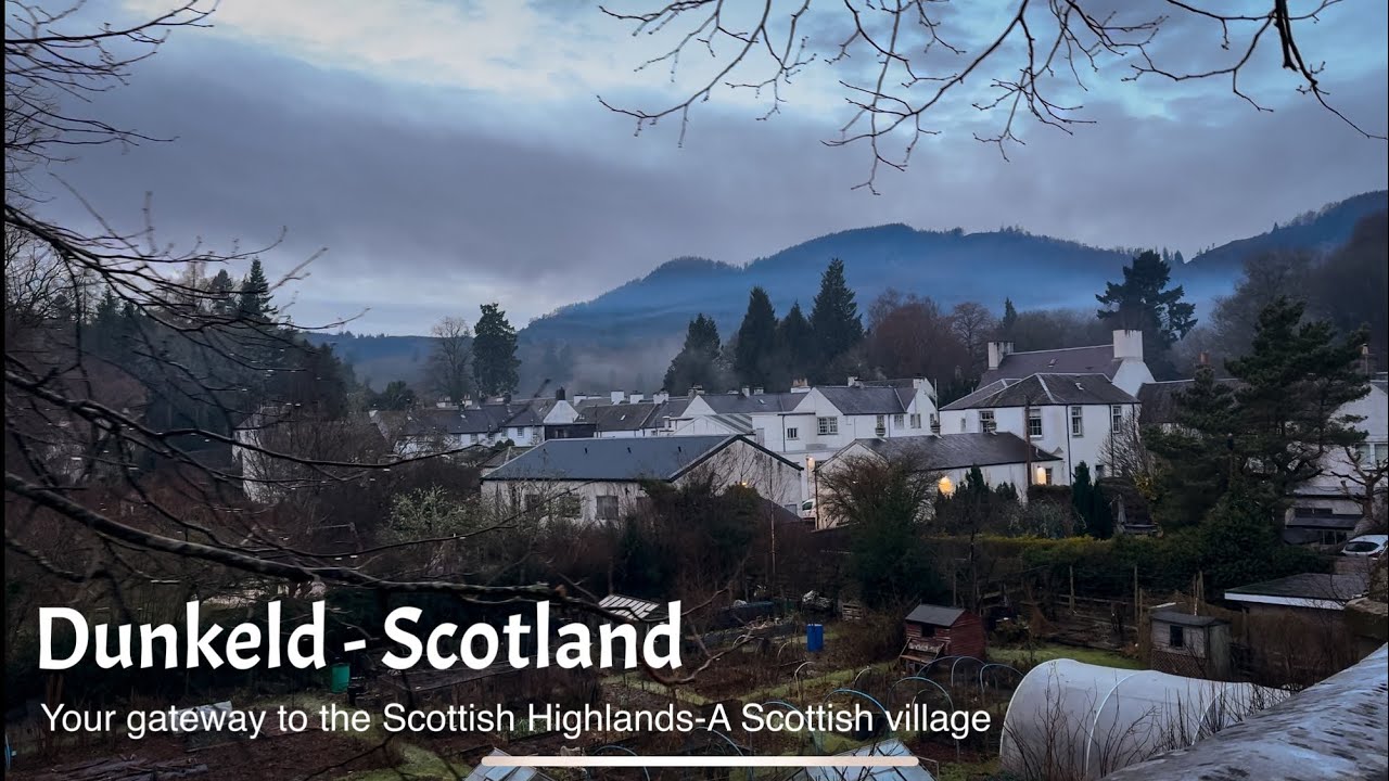 4K | Dunkeld | Your gateway to the Scottish Highlands |A Scottish village straight out of a postcard