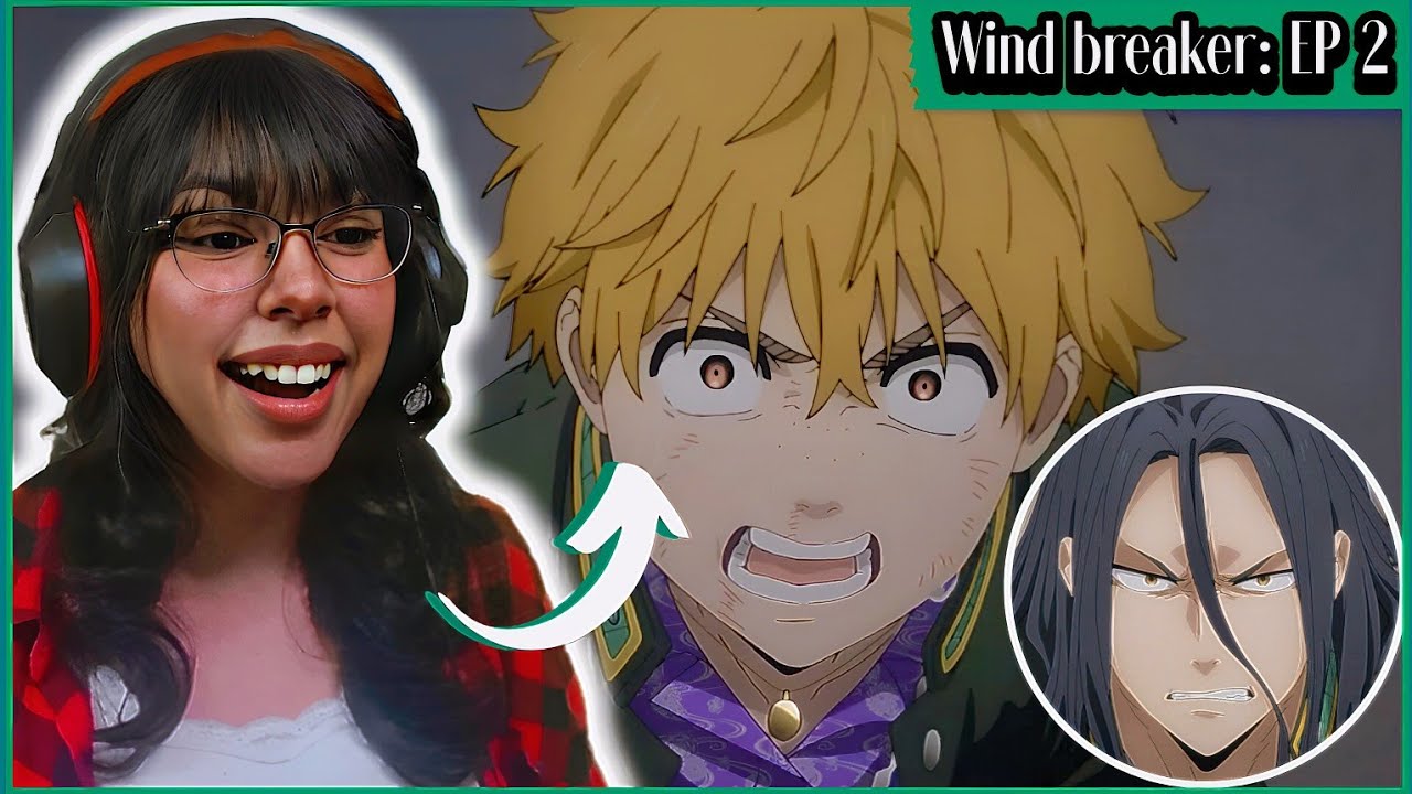 (Conhecendo a escola!!😲) Wind Breaker - EP 2 | React