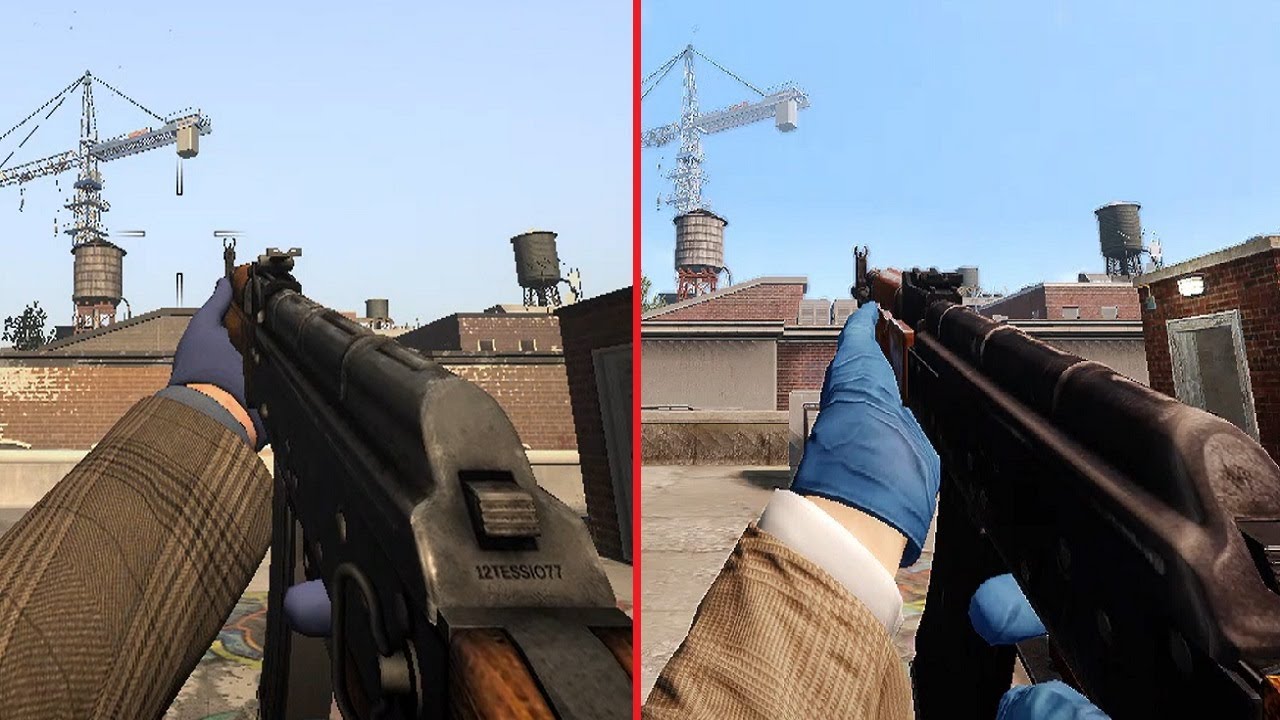 PAYDAY The Heist vs PAYDAY 2 - Weapon Comparison