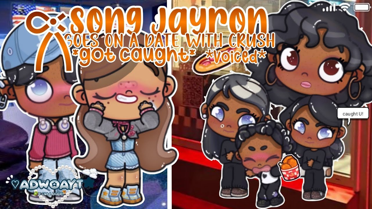 Song Jayron goes on a date with his crush?!🧸🥨 /Voiced🎙️/ avatar world 🎀⋆˚࿔