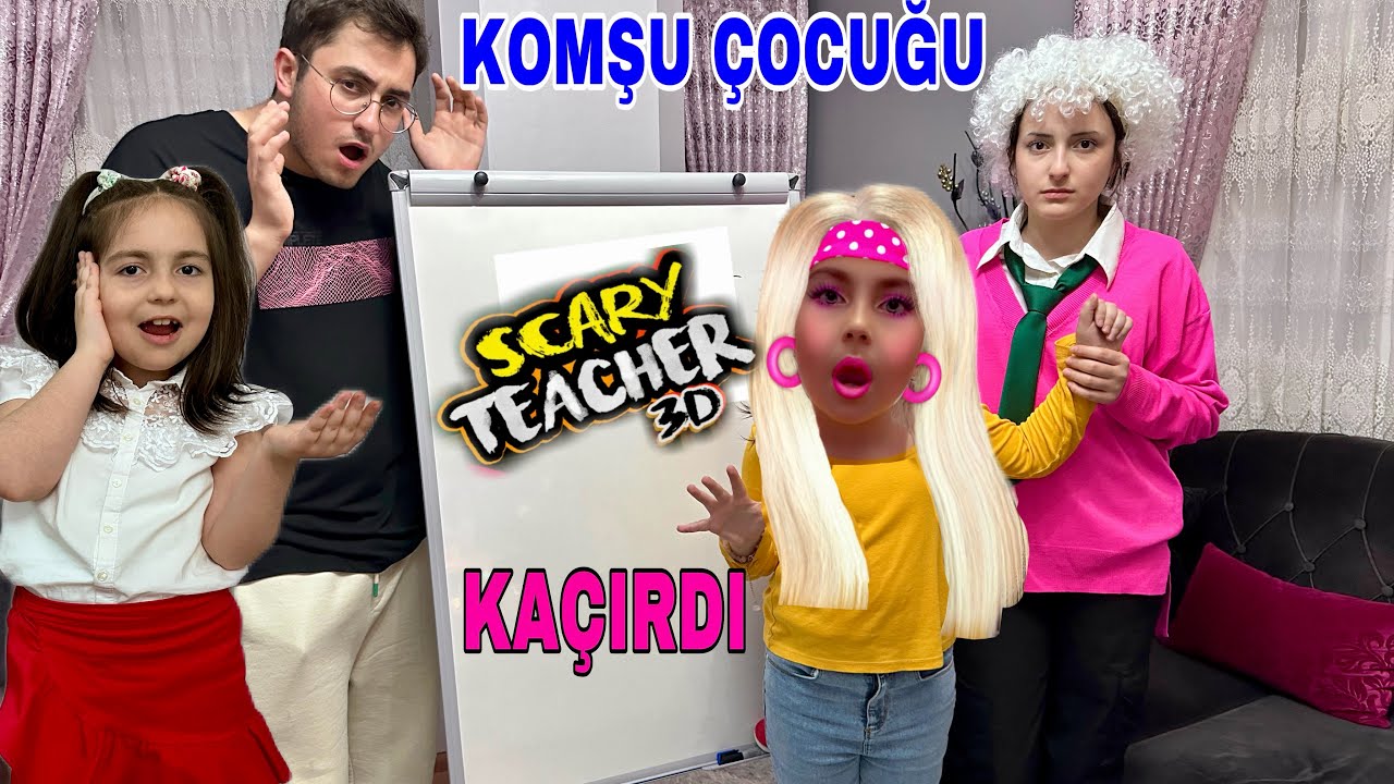 EYVAH‼️SCARY TEACHER KOMŞU KIZINI KAÇIRDI MI PRENSES HİRANUR ZEYNEP 