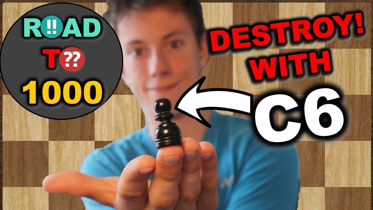 The POWER Of The Caro Kann Defense - Road To 1000