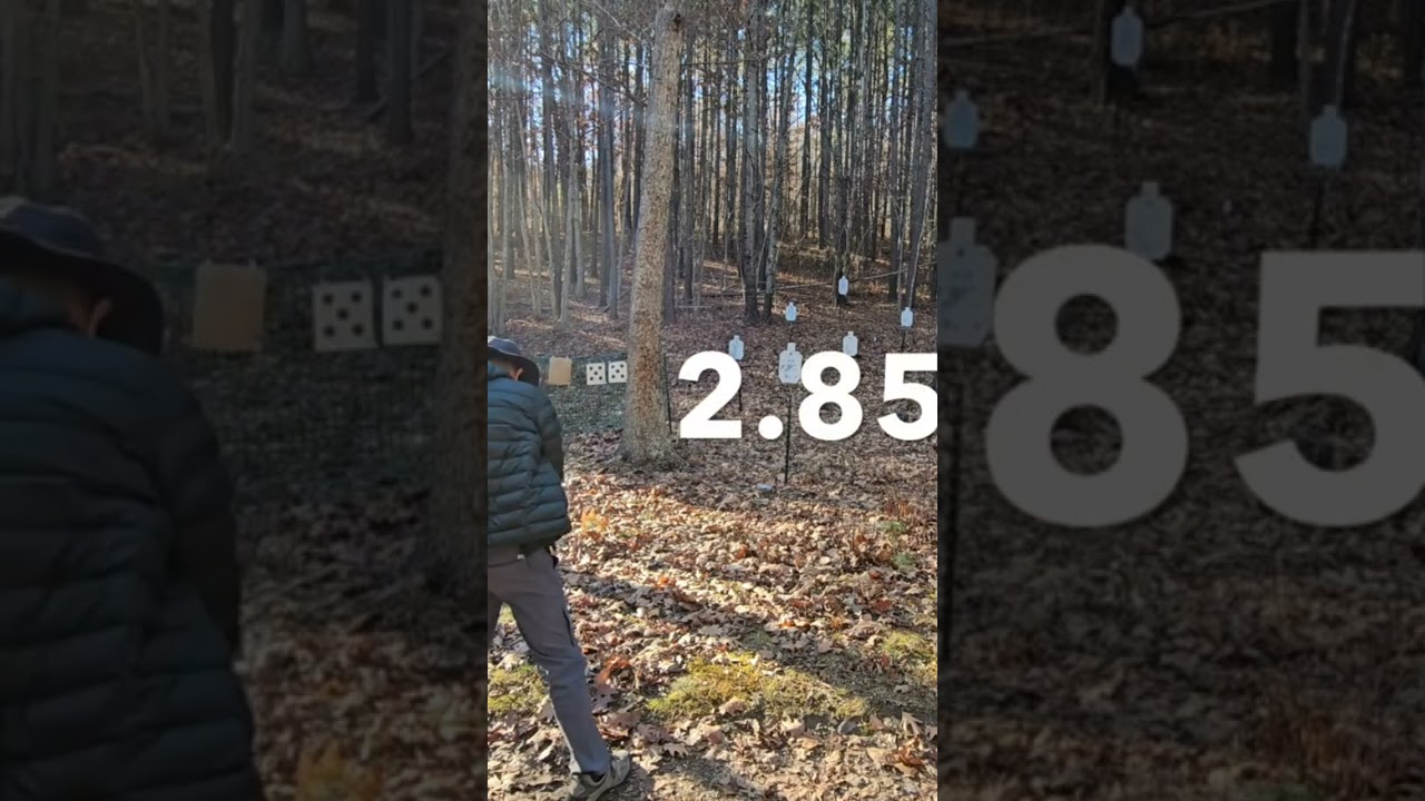 Concealed pistol warmup drill sub 3 second 5-25 yds #practicalshooting #tacticalshooting #gun #9mm