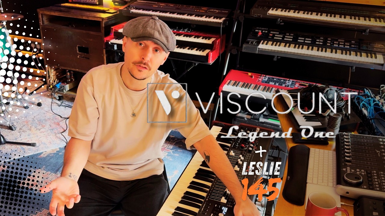 Viscount Legend One Through a Leslie 145 | Organ Demo (Real Leslie Sound)