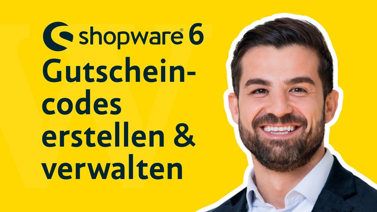 Shopware 6 | Gutscheincodes erstellen