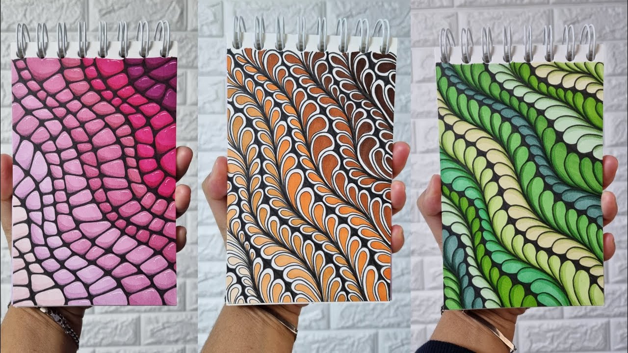 Fun Zendoodle Ideas For Beginners! II Compilation
