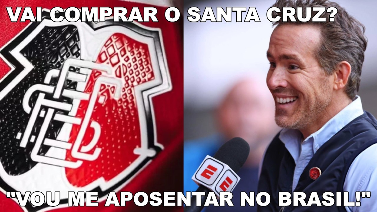 Ryan Reynolds dá entrevista exclusiva e responde boatos sobre compra de time brasileiro