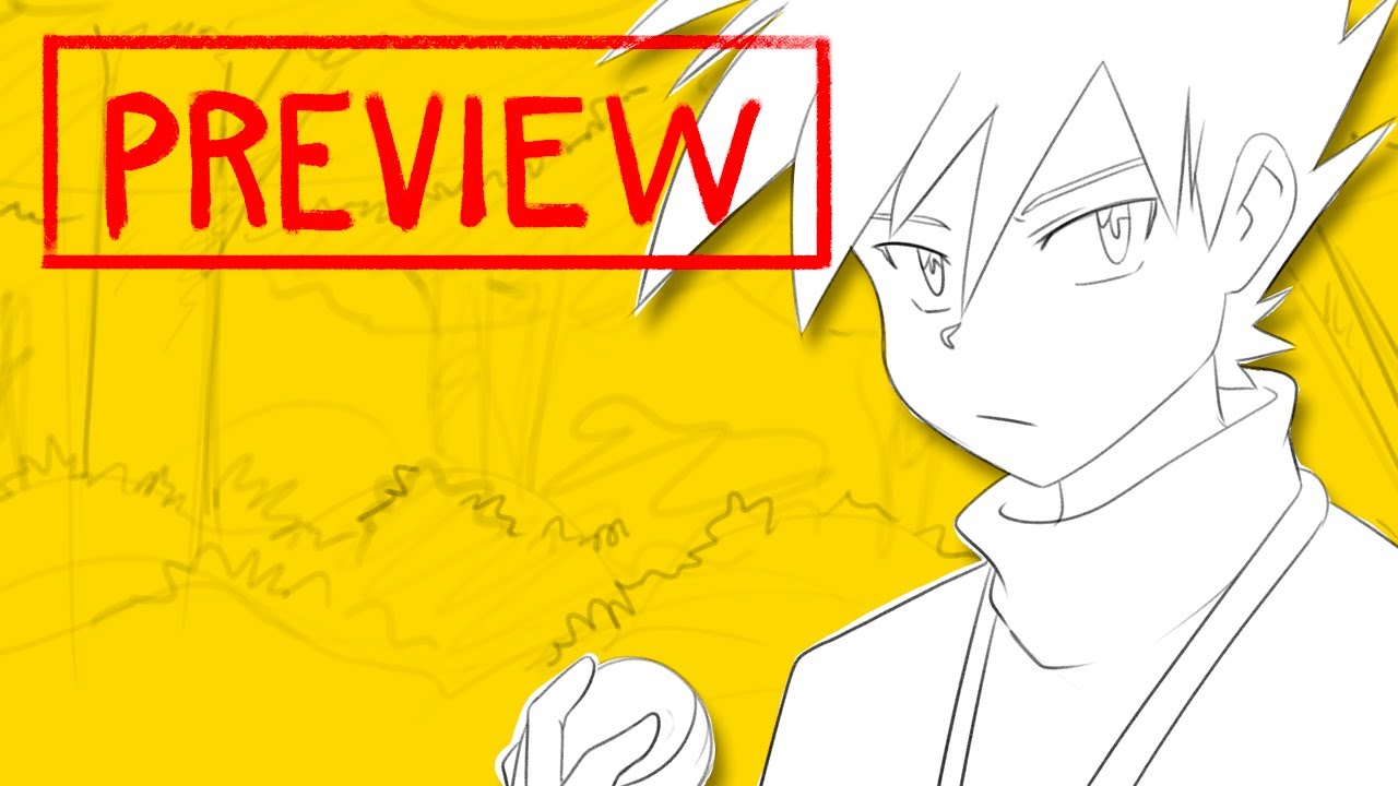 Pokémon SPECIAL Anime - Preview - Rough Animation
