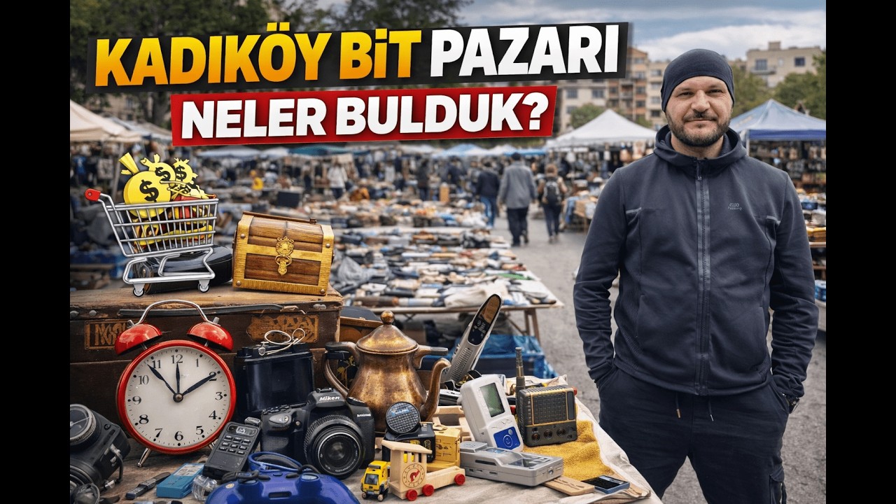 KADIKÖY BİT PAZARI #19 NELER BULDUK