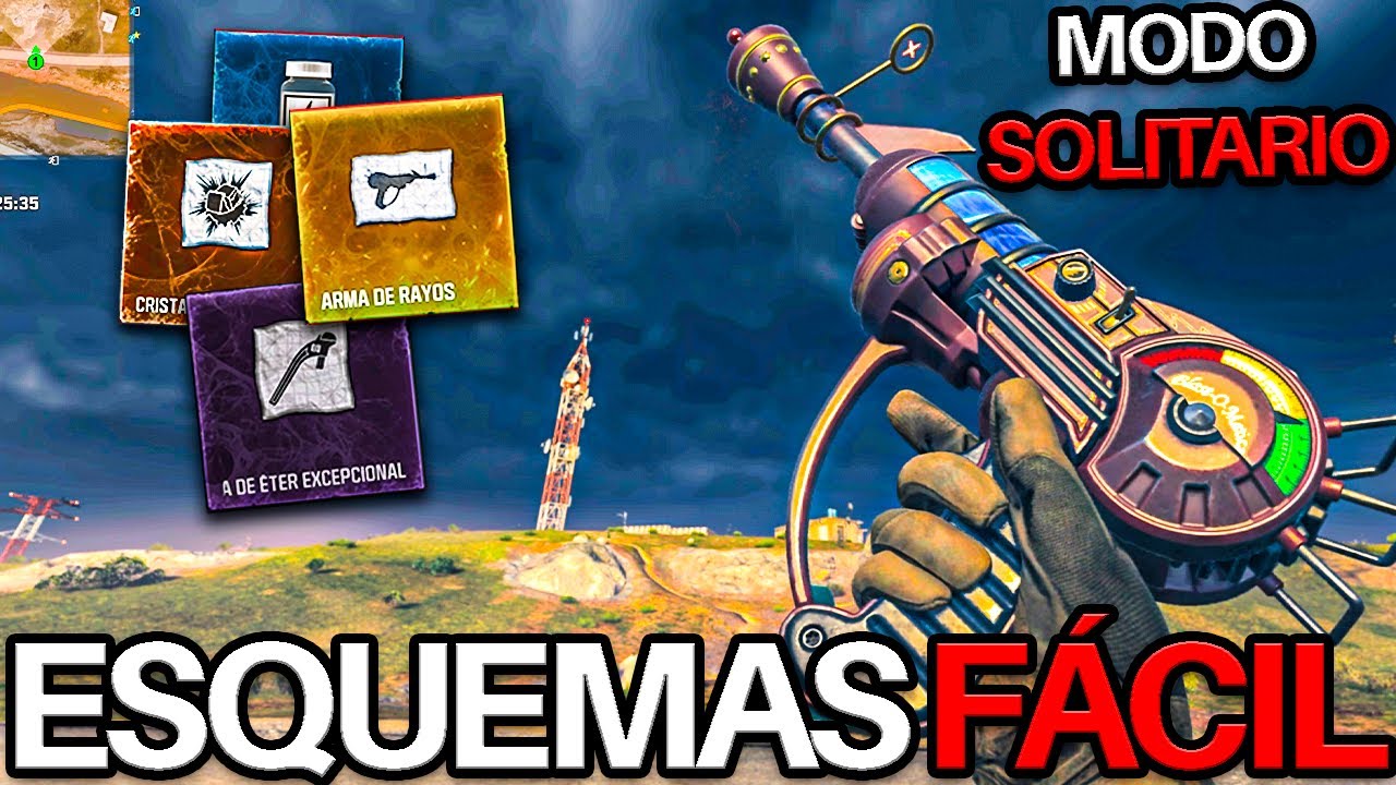 COMO CONSEGUIR TODOS los ESQUEMAS FACIL EN SOLITARIO | MODO ZOMBIES | TIER 3