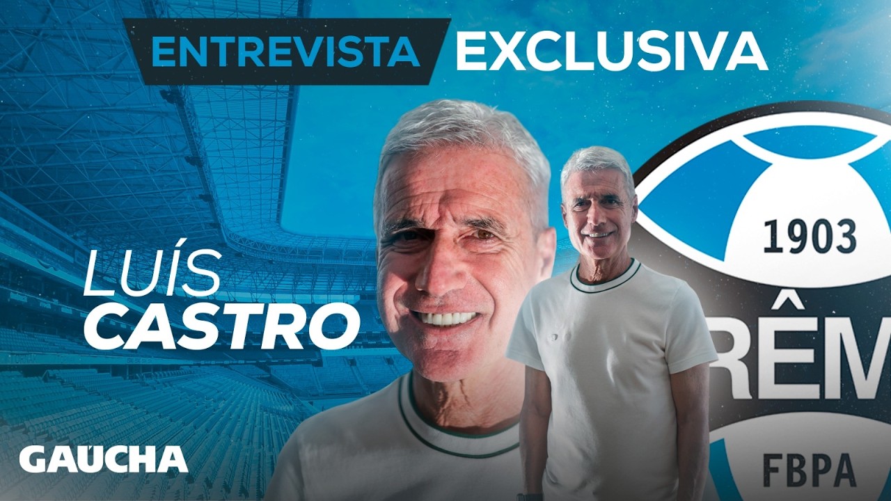 EXCLUSIVO: LUÍS CASTRO FALA SOBRE RIVALIDADE GRE-NAL, TEMPORADA DO GRÊMIO E VIDA EM POA | 13/03/2026