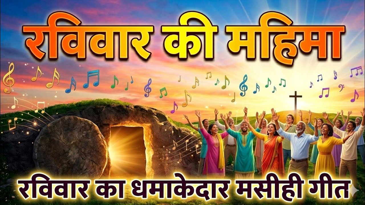 रविवार की महिमा | जबरदस्त मसीही हिन्दी गीत | Sunday Christian Worship Song | Yeshu Mahima Song 2026
