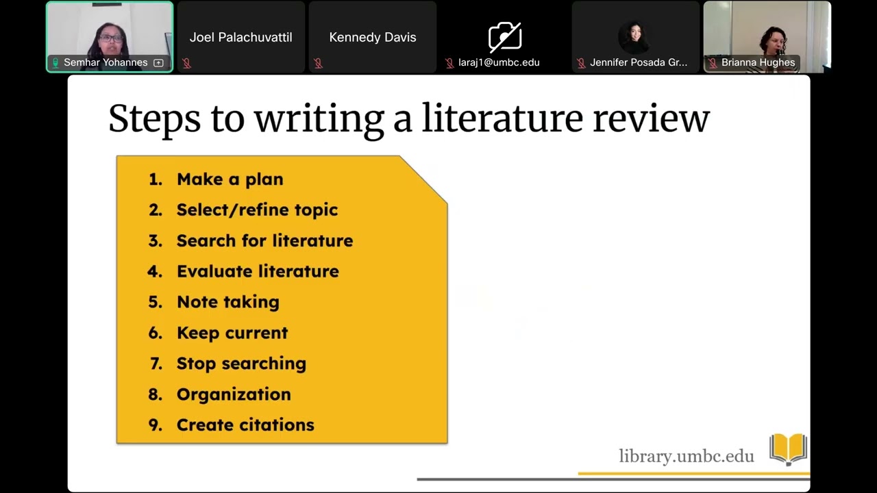 How to Write a STEM Literature Review Advanced