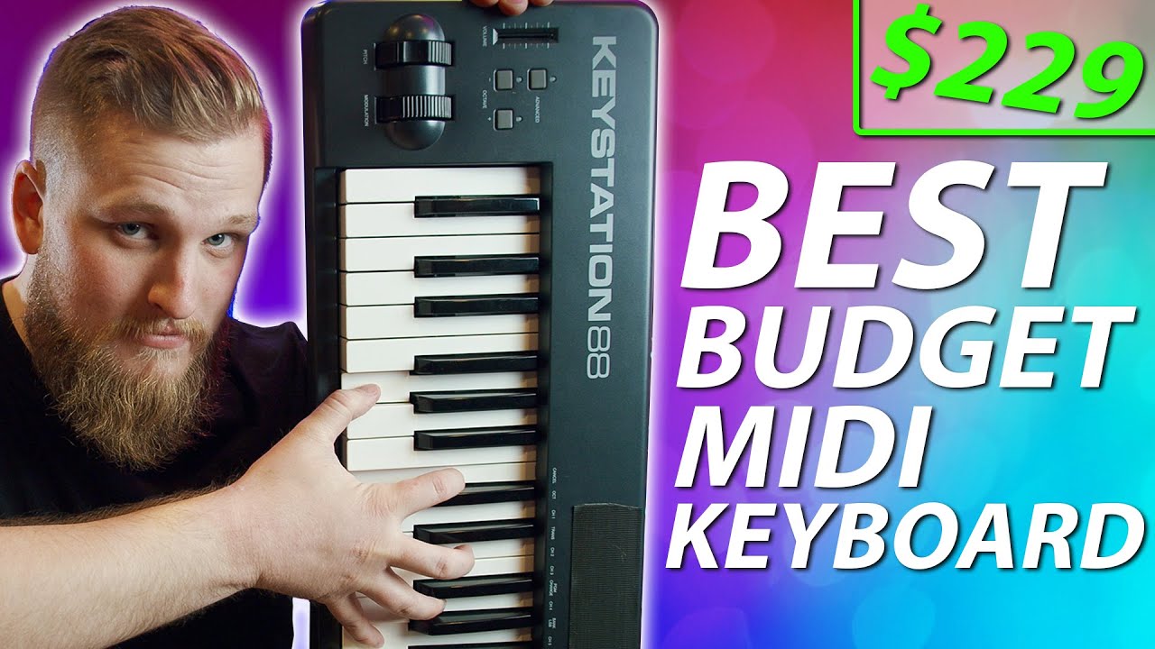 Лучшая бюджетная MIDI-клавиатура! M-Audio Keystation 88