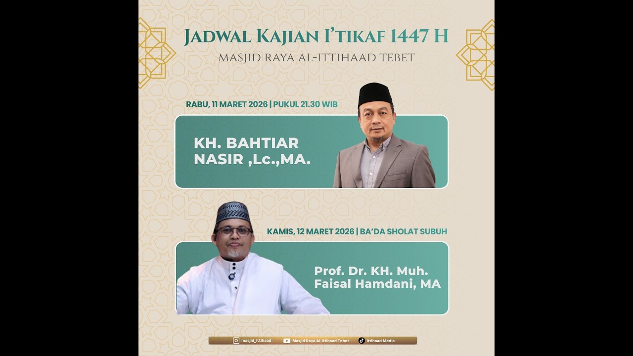KAJIAN ITIKAF MALAM KE 22