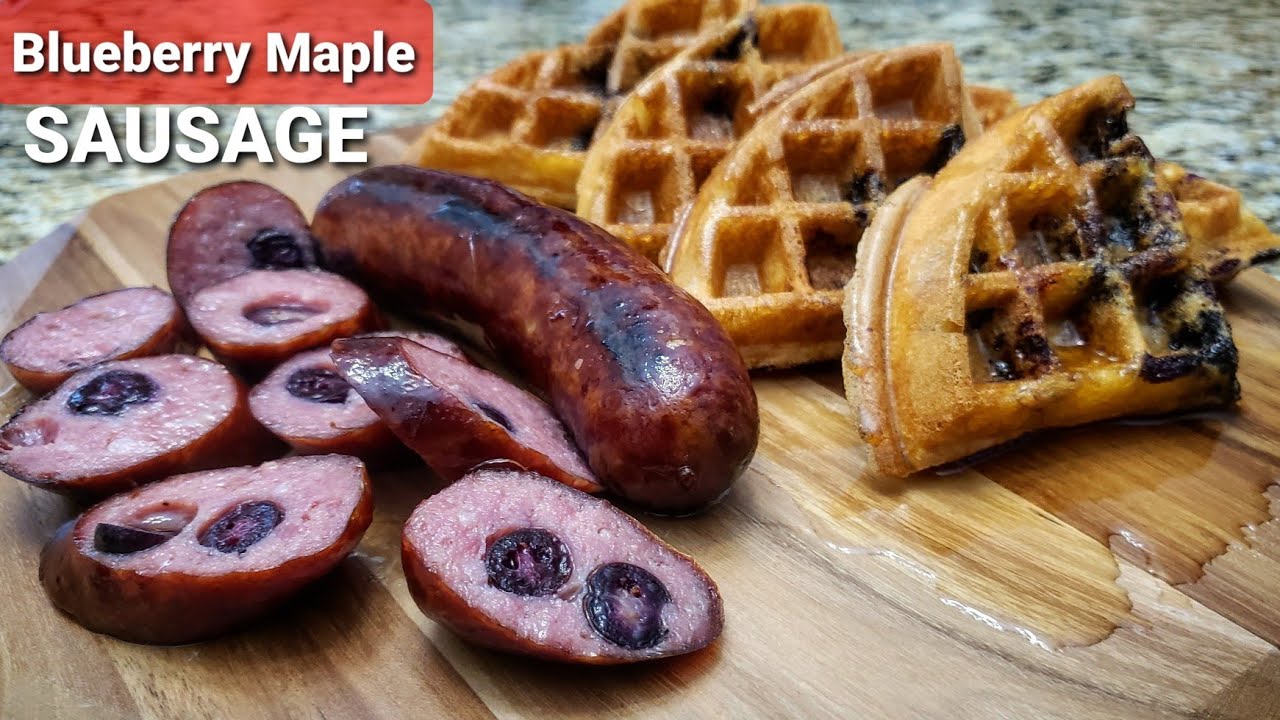 Blueberry Maple Sausage - Homemade Sausage Recipes