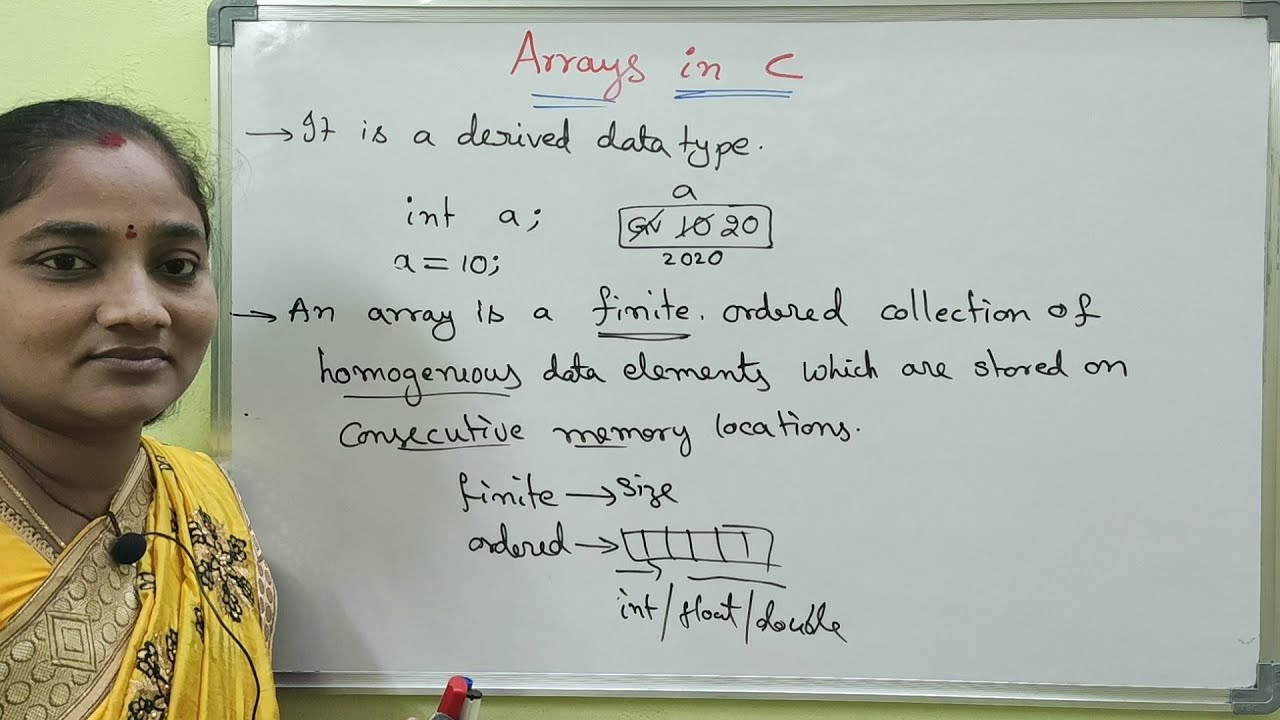C-Language||Arrays in C||Part-1|| Introduction|| Both In Telugu And English//Telugu ScitTutorials