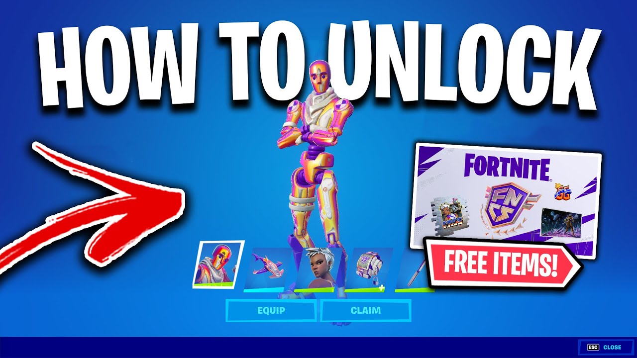 How To Get FREE FNCS Rewards From Twitch Drops!