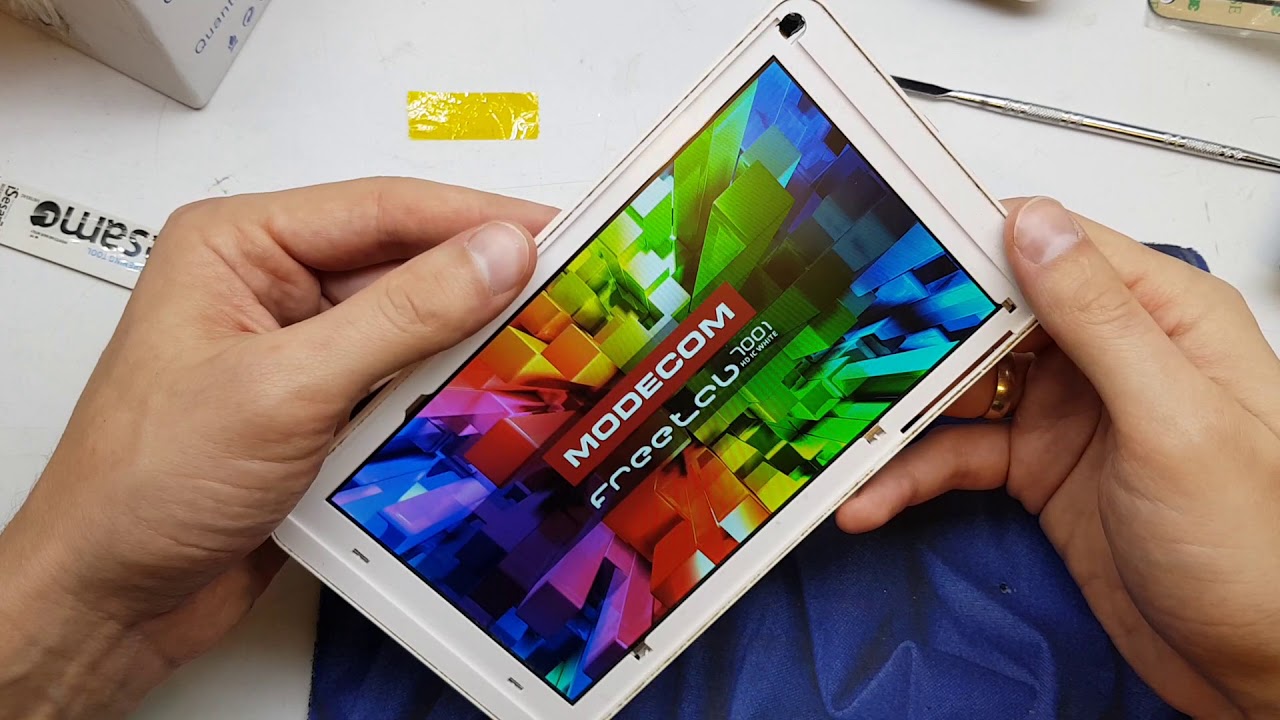 Modecom freetab 7001 digitizer | LCD | battery - How to | disassembly