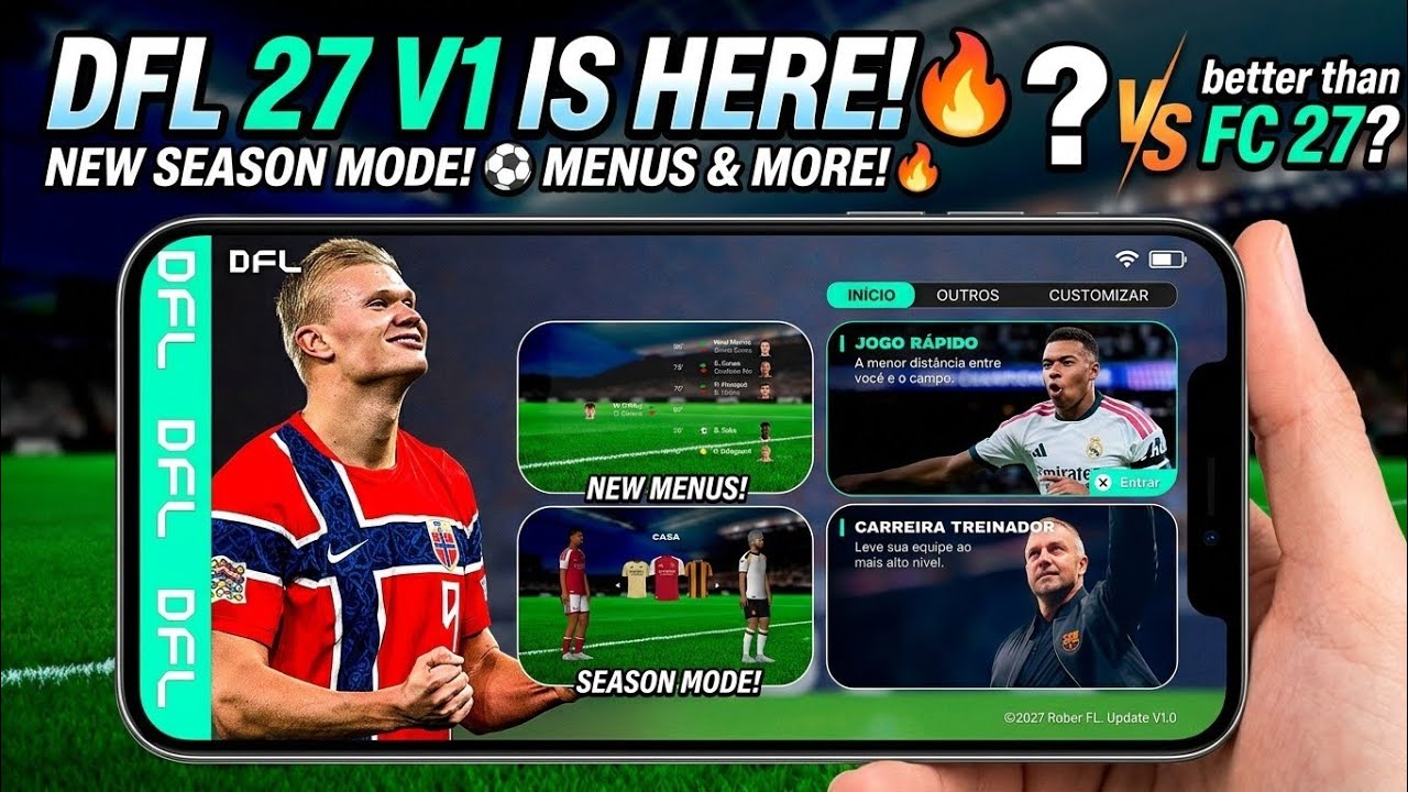 DFL 27 V1 IS HERE! 🔥 NEW SEASON MODE, MENUS & MORE!