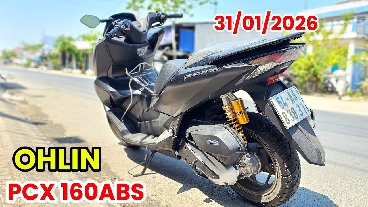 PCX 160ABS NK Indonesia lên phuộc OHLIN CỰC XỊN tại CH Mai Duyên. Khải Phạm #ohlins #PCX #160 #2026 