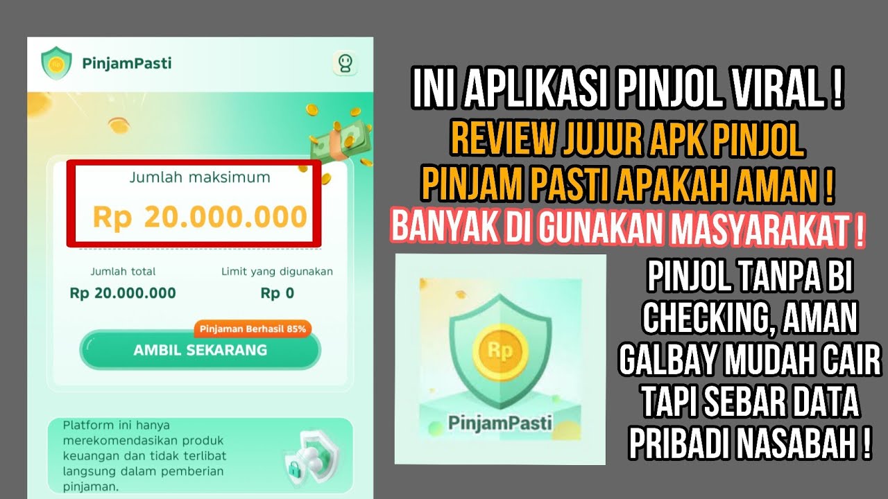 PINJOL AMAN GALBAY 2025 ! REVIEW APLIKASI PINJAMPASTI APAKAH AMAN PINJAM DI APLIKASI PINJAM PASTI?