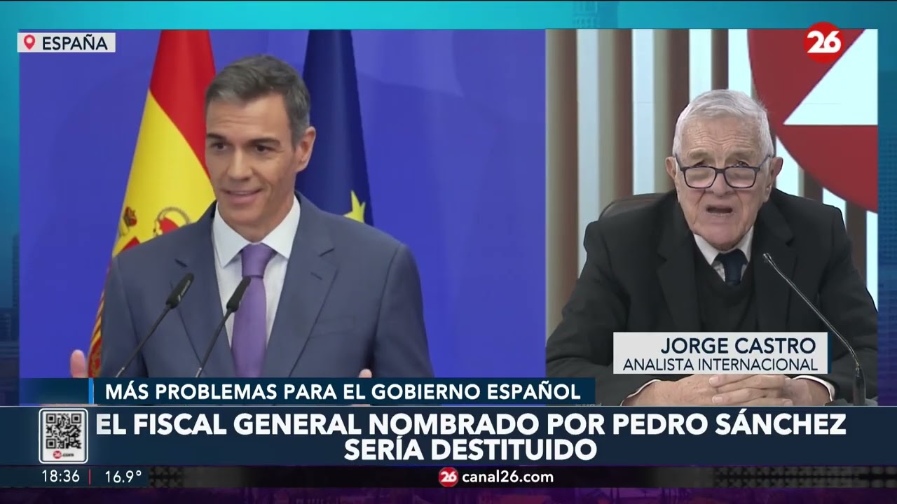 🇪🇸 ESPAÑA | Se confirmo el procesamiento de Álvaro García Ortiz | El análisis de Jorge Castro