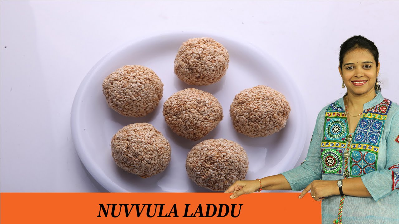 SESAME SEEDS - NUVVULA LADDU - Mrs Vahchef
