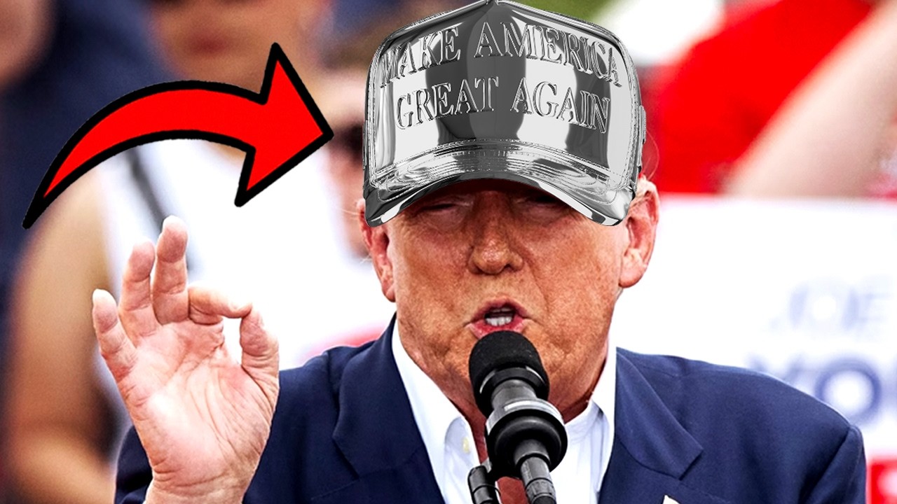 Trump's $10,000 MAGA Hat &mdash; Made From Pure Silver