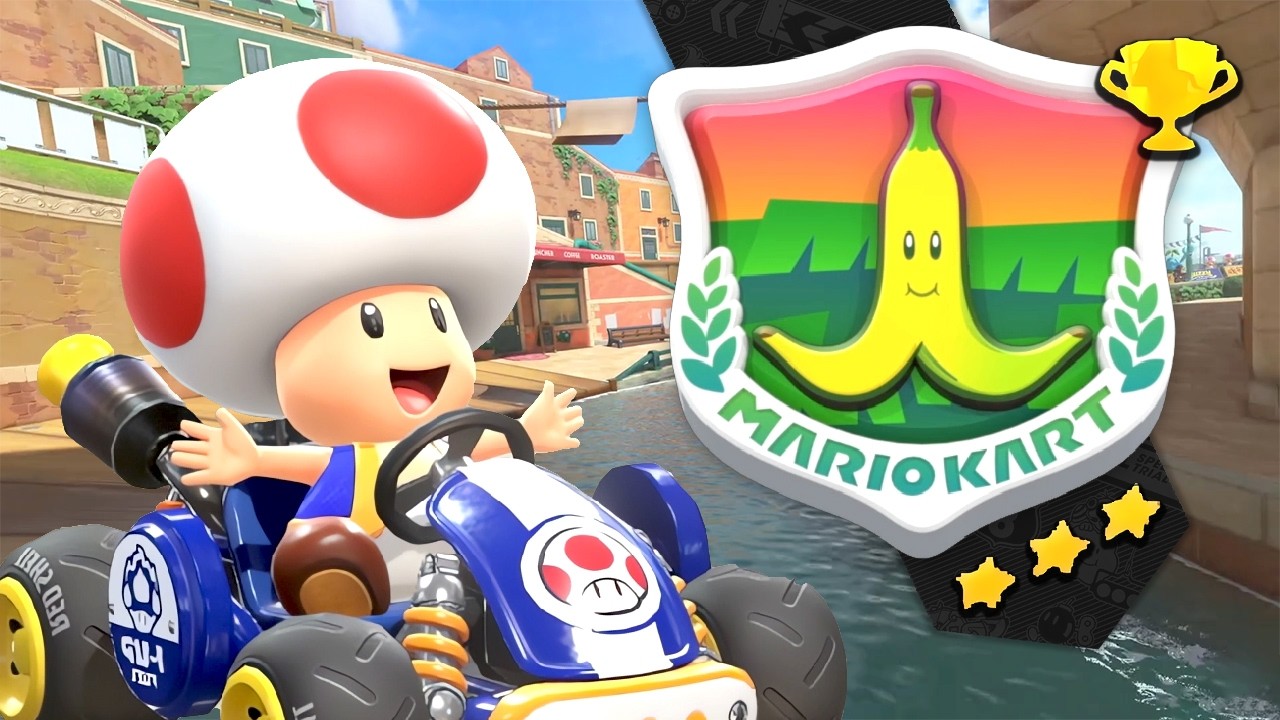 Mario Kart World - Grand Prix: Banana Cup (150cc / 3 Star Rank)