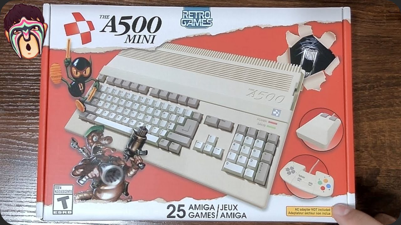 Amiga A500 mini Unboxing [Manjoume]