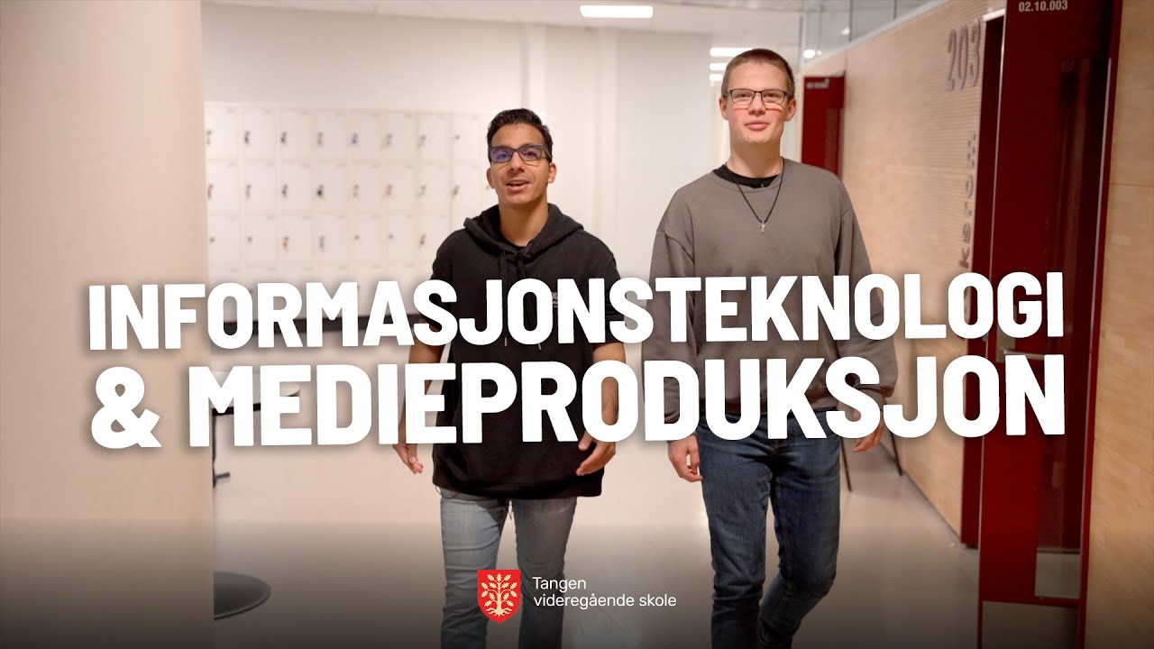 IT og medieproduksjon på Tangen videregående skole
