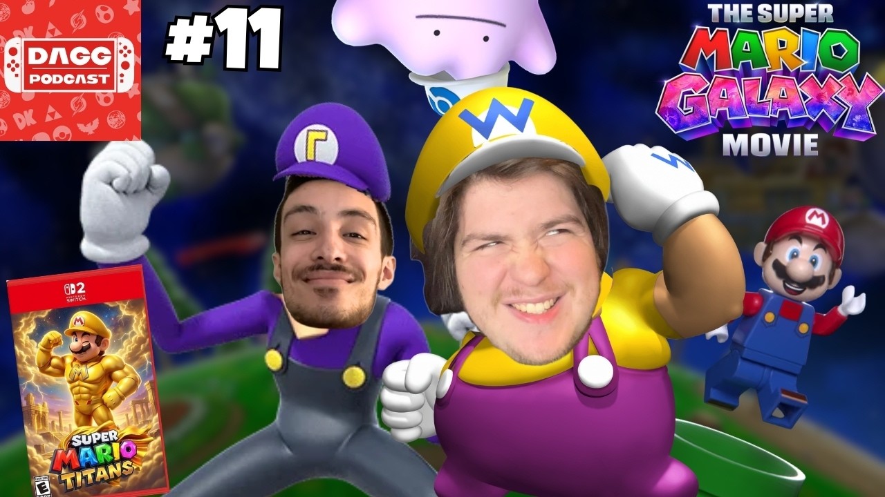 Mario Galaxy Movie Theories That Will Blow Your Mind | DAGG Podcast #11 w/@RaDuhKewl 