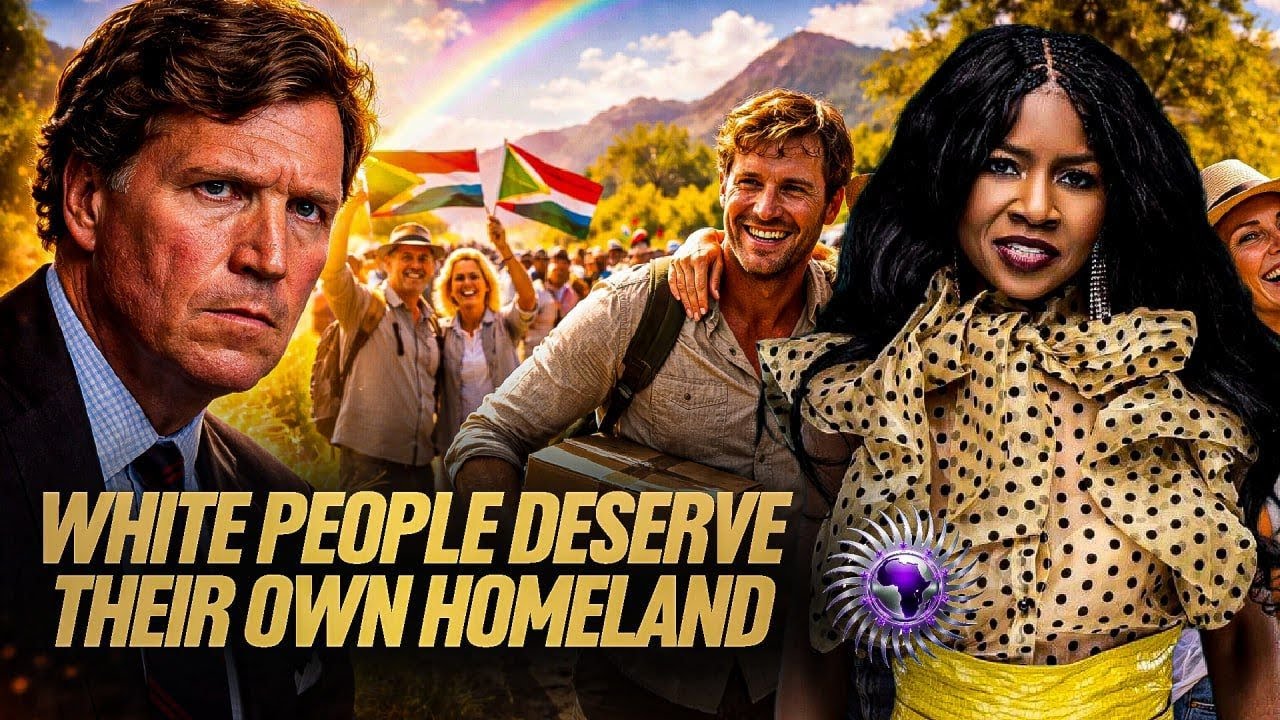 Tucker Carlson Tells SA's Boer White People Deserve Their Own Homeland