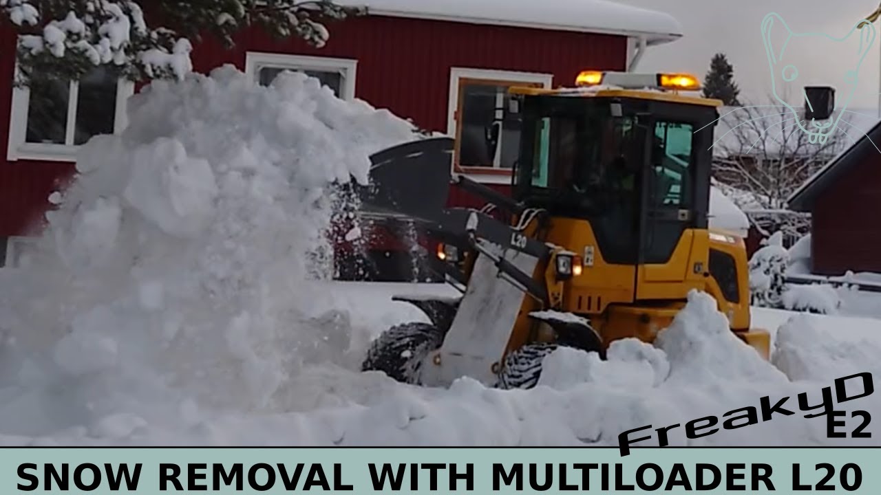 Multiloader L20 Snow Plowing S1 E2