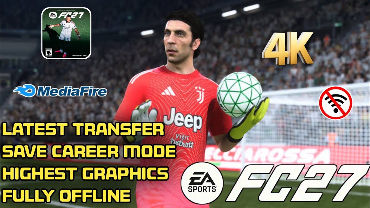 2027 UPDATE!! FIFA 16 MOBILE MOD FC26 FULL KIT 26/27 REALISTIC FACE FULL TOURNAMENT @Alphatrix-vids 