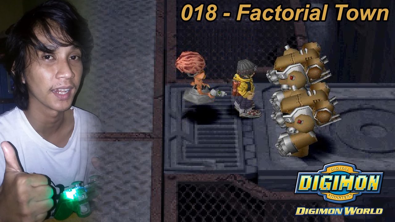 Digimon World - 018 - Factorial Town