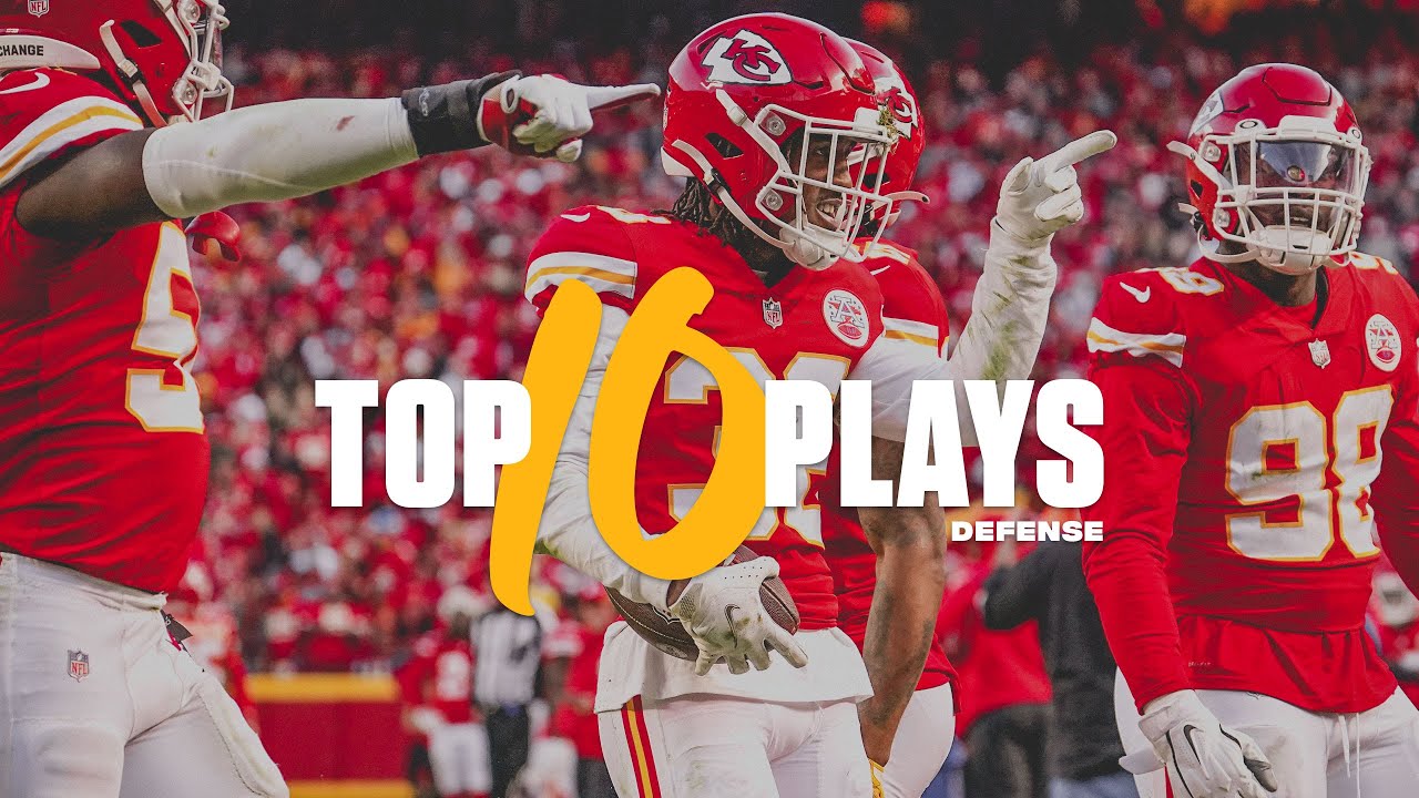 Chiefs Top 10 Defensive Plays from 2021 Season | Kansas City Chiefs